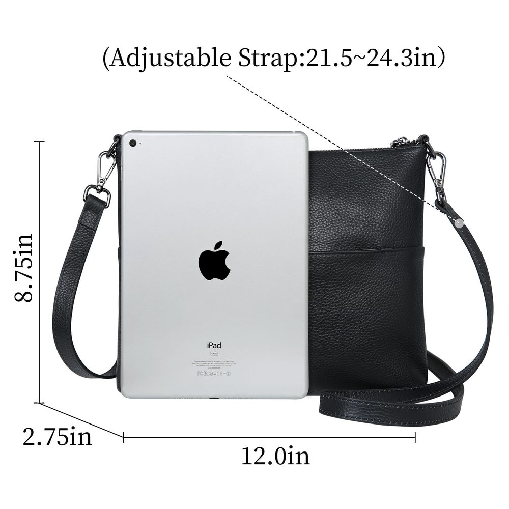 Crossbody Bags For Trendy Closure Multi Pockets Strap Bag Satchel Handbags - Picture 2 of 9